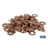 Comprar ARANDELA DE COBRE 10 x 20 x 2 TAPÓN Cofan | almacendeferreteriacor.es
