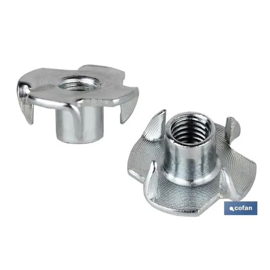 Comprar TUERCA CLAVABLE HIERRO ZINCADA M-10 Cofan | almacendeferreteriacor.es