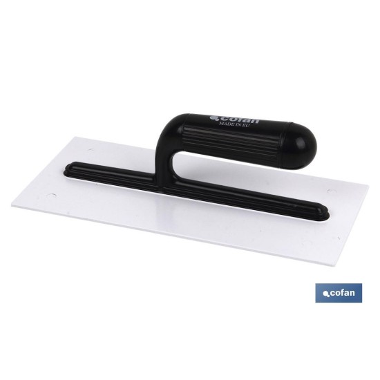 LLANA PVC BLANCO EFECTO CHIRRIANTE 280x130x2,5 mm