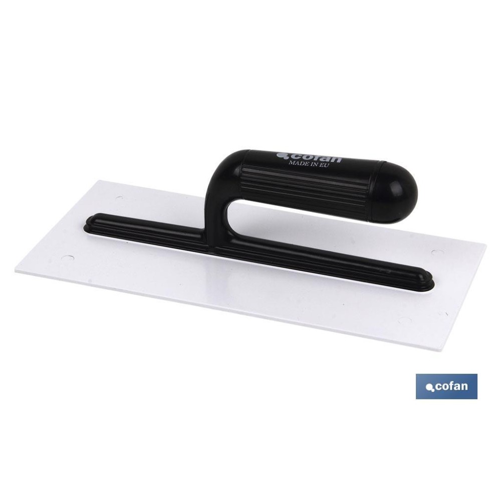 LLANA PVC BLANCO EFECTO CHIRRIANTE 280x130x2,5 mm