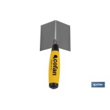 LLANA INOX PARA ESQUINAS EXTERIORES MANGO BI-COMPONENTE 80X60