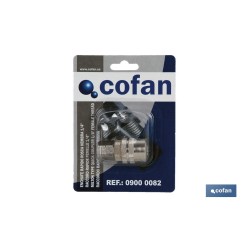 ENCHUFE RAPIDO ROSCA HEMBRA 3/8"