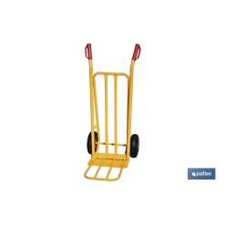 CARRETILLA ALMACÉN PALA ANCHA PLEGABLE 1160X510X780 MM