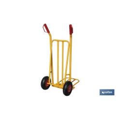 CARRETILLA ALMACÉN PALA ANCHA PLEGABLE 1160X510X780 MM