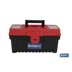 CAJA DE HERRAMIENTAS SEMIPROFESIONAL 360 X 193 X 186 MM