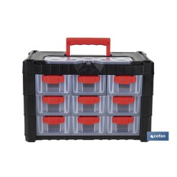ARMARIO 9 GAVETAS 400 X 200 X 260 MM