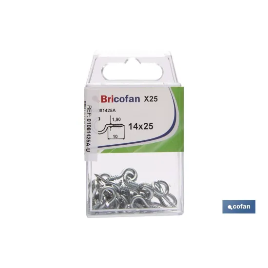 Comprar BL 25 UDS. 16X30 ZINCADO (PACK: 12  Cofan | almacendeferreteriacor.es