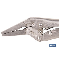 TENAZA GRIP BOCAS LARGAS 6.1/2