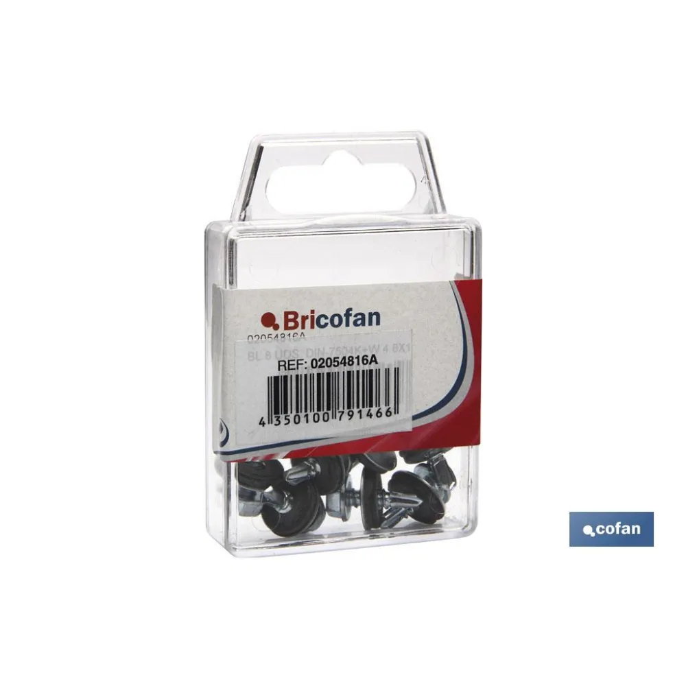 Comprar BL 4 UDS. DIN-7504K+W 6,3X38 Z (PAC Cofan | almacendeferreteriacor.es