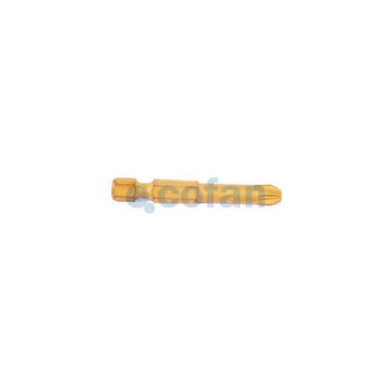 PUNTA DE TITANIO 1/4 25 MM PZ-1 VENTA UNITARIA