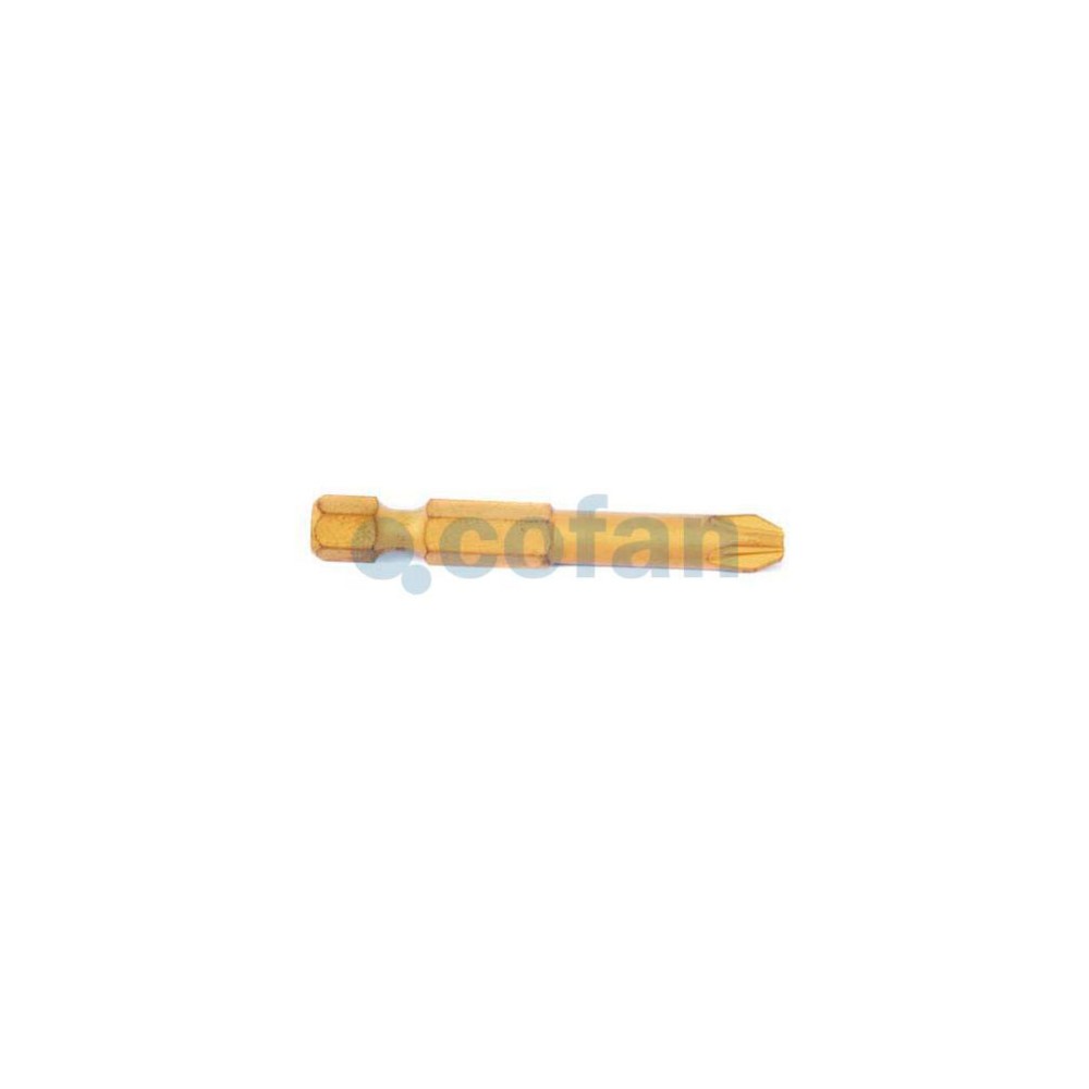 PUNTA DE TITANIO 1/4 50 MM PZ-1 VENTA UNITARIA