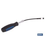 DESTORNILLADOR PORTAPUNTAS VARILLA FLEXIBLE