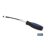 DESTORNILLADOR PORTAPUNTAS VARILLA FLEXIBLE