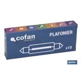 Comprar LÁMPARA COFAN PLAFONIER C5W (11X38) Cofan | almacendeferreteriacor.es