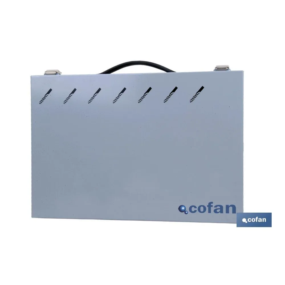 Comprar MALETÍN VACIO BROCAS 20 COMPARTIMEN Cofan | almacendeferreteriacor.es