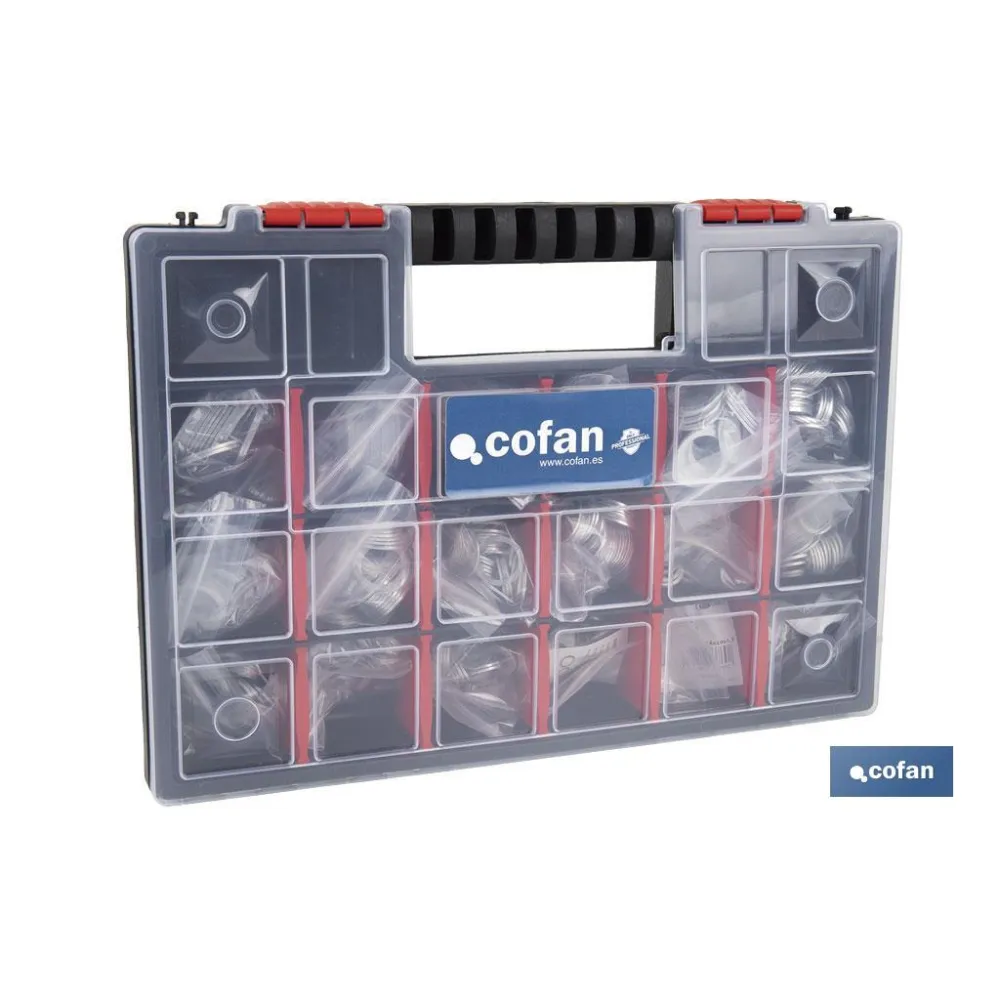 Comprar MALETIN 760 ARANDELAS ALUMINIO (PAC Cofan | almacendeferreteriacor.es