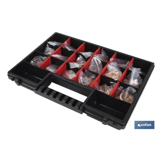 Comprar MALETIN 400 ARANDELAS DE COBRE (PAC Cofan | almacendeferreteriacor.es