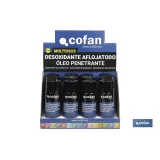 Comprar EXPOSITOR AFLOJATODO 200ML. 20 UNDS Cofan | almacendeferreteriacor.es
