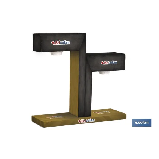 Comprar EXPOSITOR ELECTRICO MOSTRADOR 2 GLO Cofan | almacendeferreteriacor.es