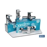 Comprar KIT DE GRIFERÍA + EXPOSITOR MODELO  Cofan | almacendeferreteriacor.es