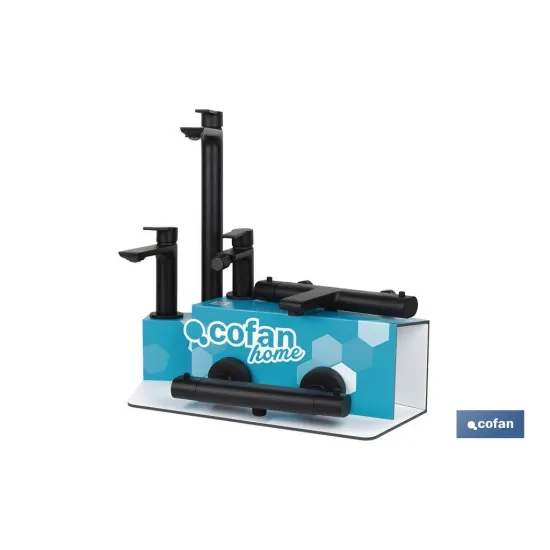 Comprar KIT DE GRIFERIA + EXPOSITOR MODELO  Cofan | almacendeferreteriacor.es