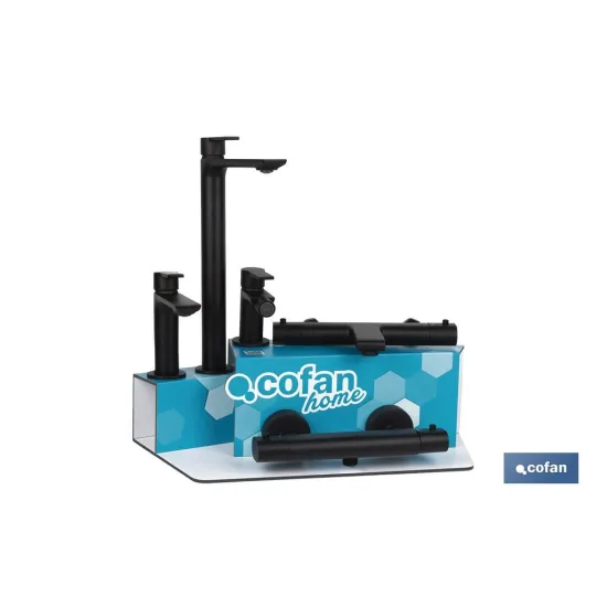 Comprar KIT DE GRIFERIA + EXPOSITOR MODELO  Cofan | almacendeferreteriacor.es