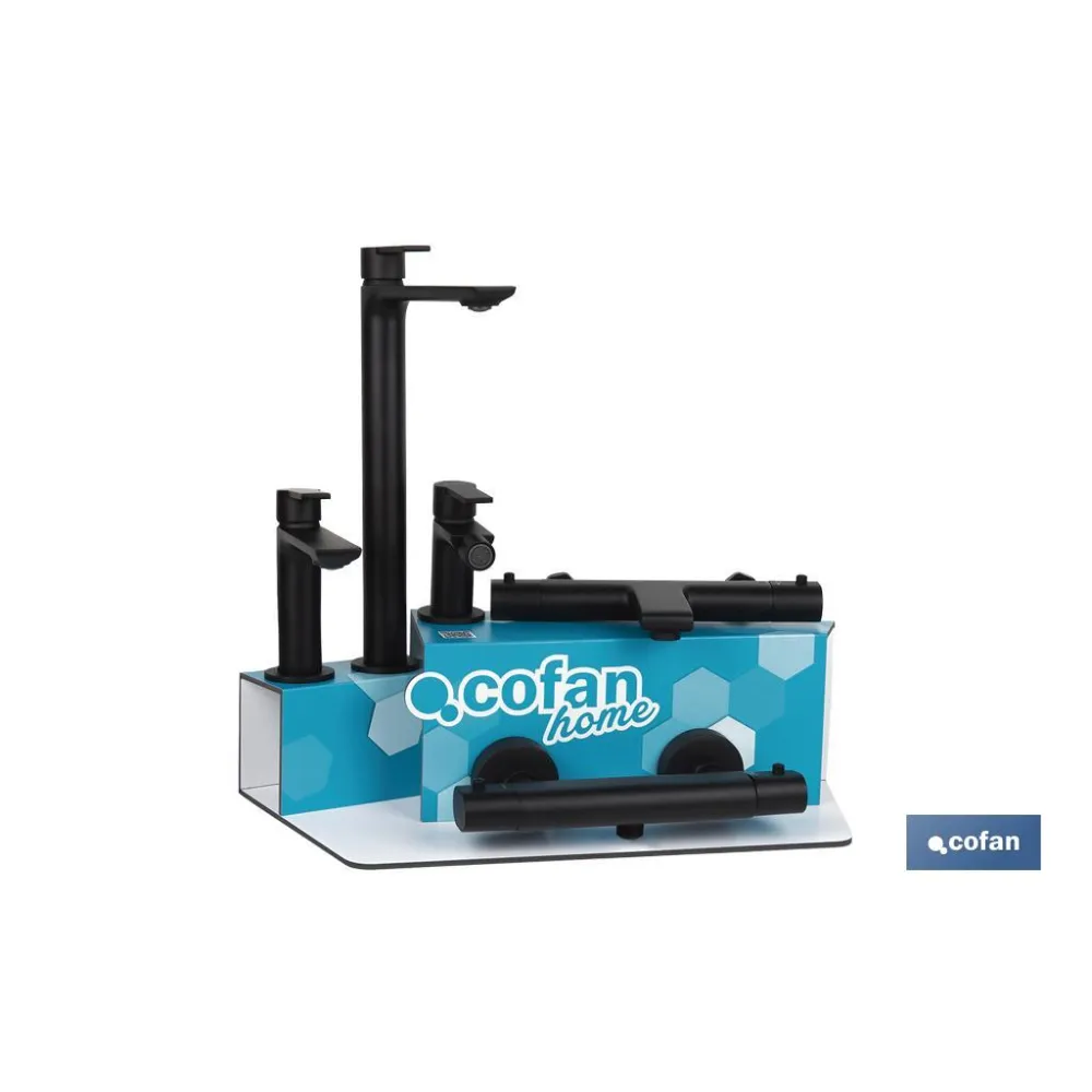 Comprar KIT DE GRIFERIA + EXPOSITOR MODELO  Cofan | almacendeferreteriacor.es