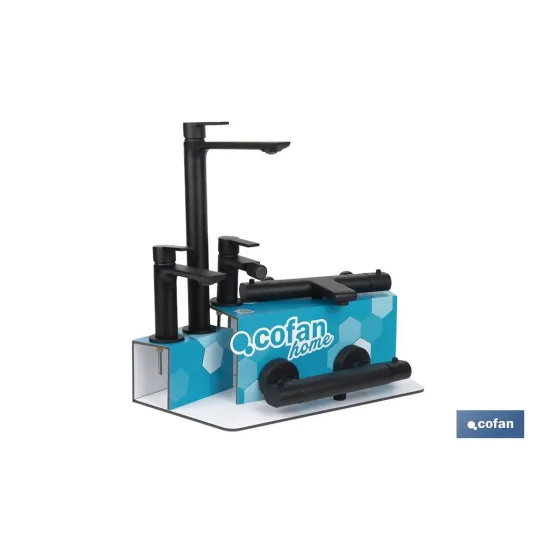 Comprar KIT DE GRIFERIA + EXPOSITOR MODELO  Cofan | almacendeferreteriacor.es