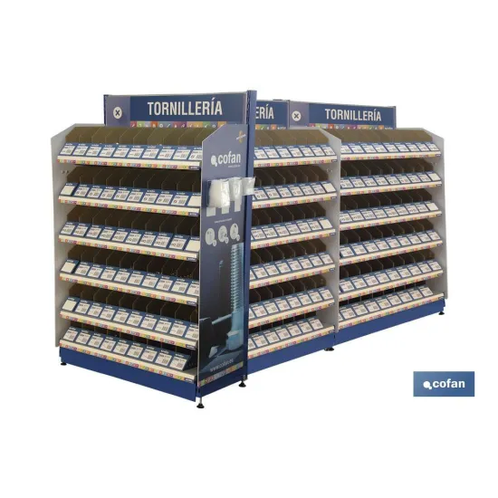 Comprar EXPOSITOR DE TORNILLERÍA DE 300 GAV Cofan | almacendeferreteriacor.es