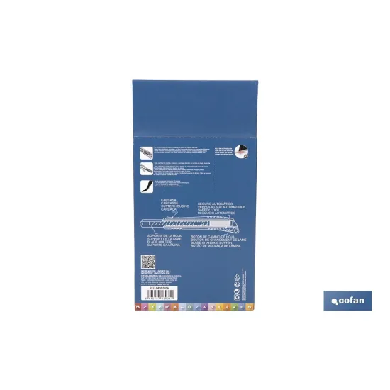 Comprar EXPOSITOR DE CÚTER ANTIDESLIZANTE H Cofan | almacendeferreteriacor.es