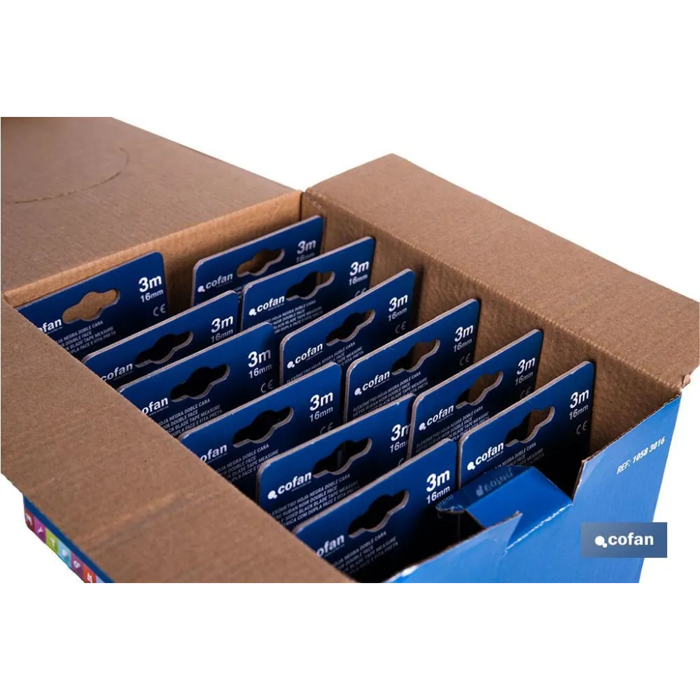 Comprar EXPOSITOR FLEXÓMETRO HOJA NEGRA DOB Cofan | almacendeferreteriacor.es