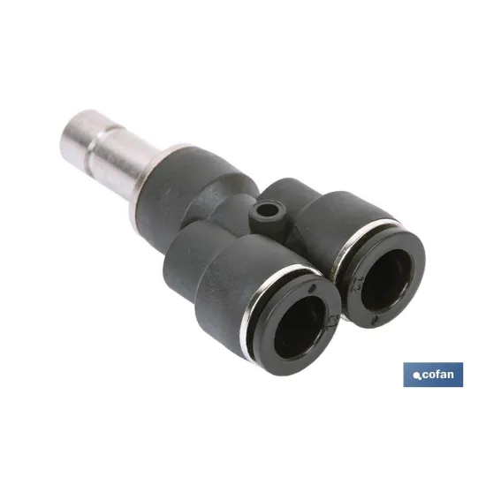 Comprar UNION EN Y CON ESPIGA LISA T-6 (PAC Cofan | almacendeferreteriacor.es