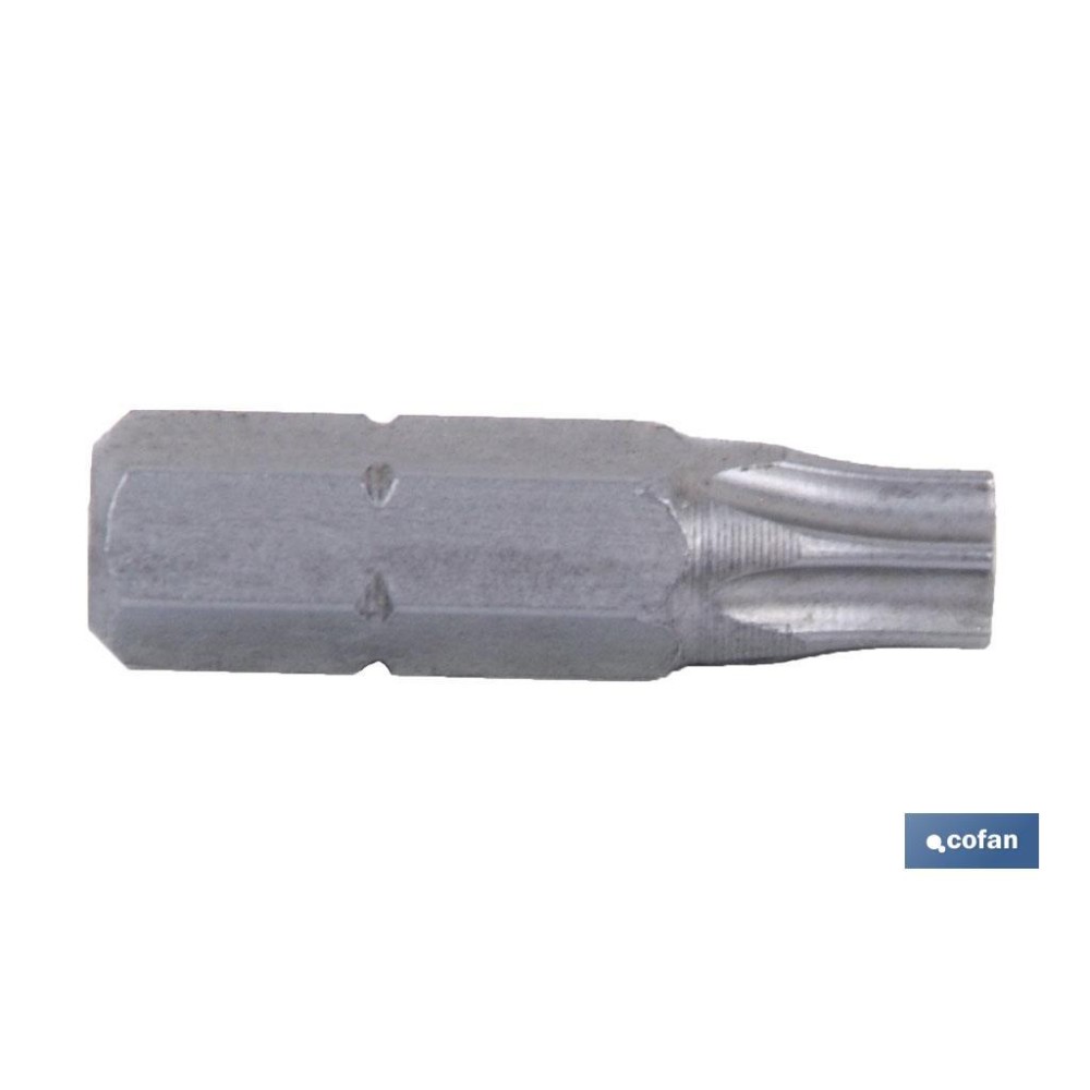 PUNTA DESTORNILL. TORX T-10, INVIOLABLE