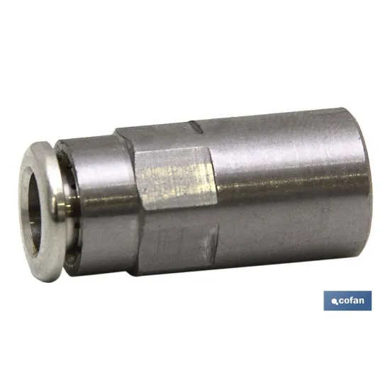 Comprar RECTO HEMBRA TEA T-6 R-1/4 (PACK: 1 Cofan | almacendeferreteriacor.es
