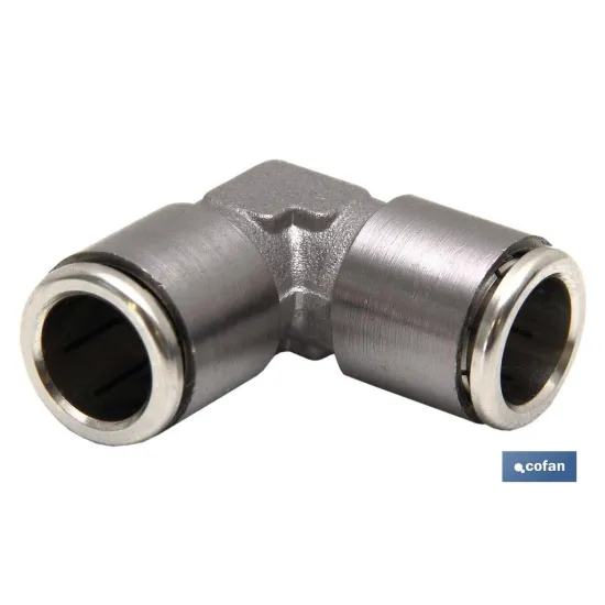 Comprar UNIÓN EN CODO TUBO-TUBO TEA M-8 (PA Cofan | almacendeferreteriacor.es