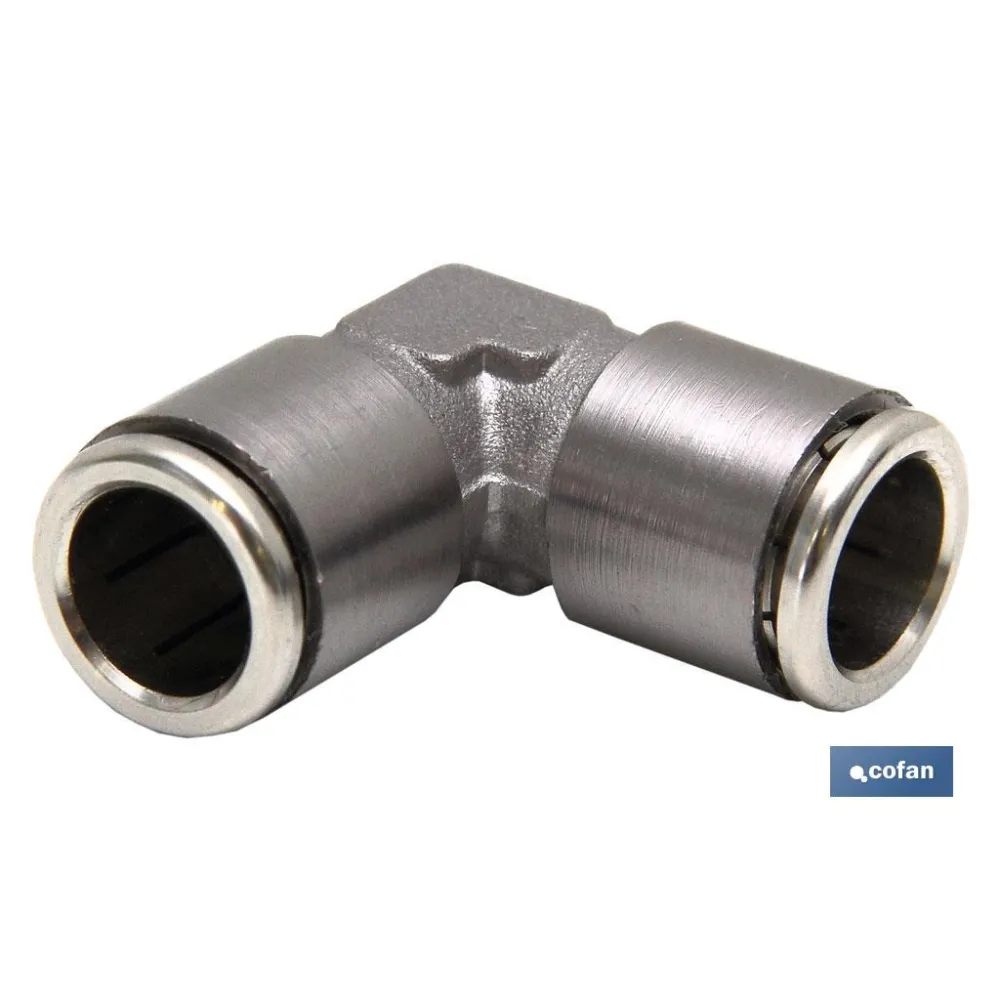 Comprar UNIÓN EN CODO TUBO-TUBO TEA M-12 (P Cofan | almacendeferreteriacor.es