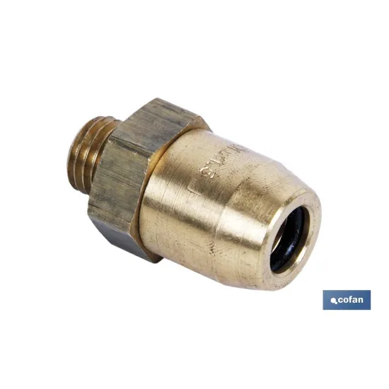 Comprar CONEC. MACHO R TUBO 15X1,5-ROSCA 22 Cofan | almacendeferreteriacor.es