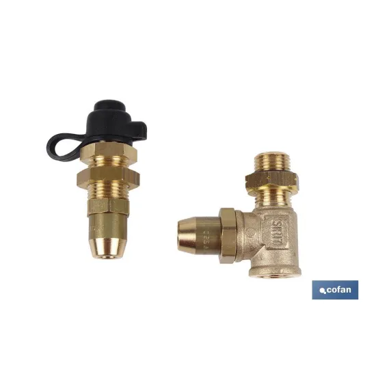 Comprar KIT TOMA PRESION ITV PASAMUROS 18/1 Cofan | almacendeferreteriacor.es