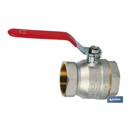 Comprar VALVULA BOLA DE PASO TOTAL (H - H)  Cofan | almacendeferreteriacor.es