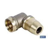 Comprar CODO CONECTOR 90º  R A5 TUBO 8X1 (P Cofan | almacendeferreteriacor.es