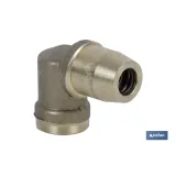 Comprar CODO CONECTOR 90º  R A5 TUBO 10X1,2 Cofan | almacendeferreteriacor.es