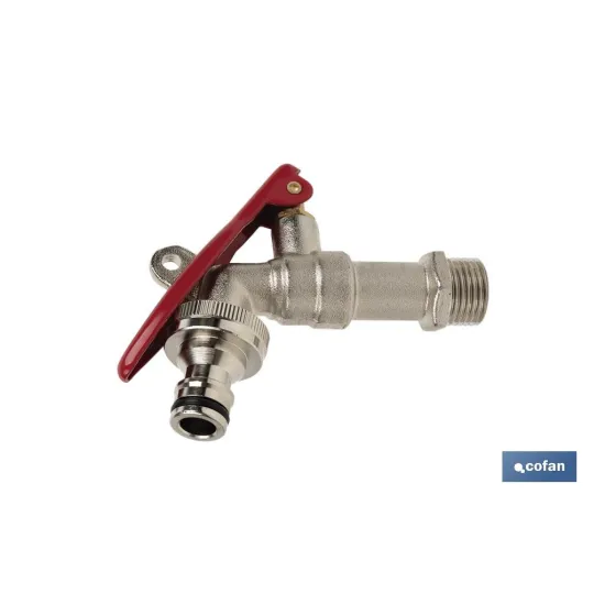 Comprar GRIFO CON MANETA PARA MANGUERA Y TO Cofan | almacendeferreteriacor.es