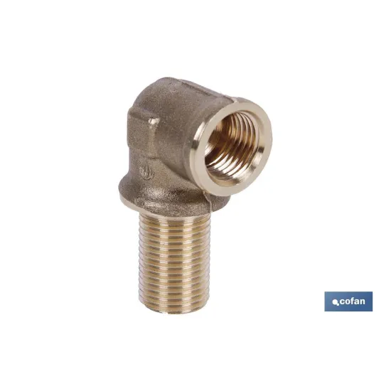 Comprar CODO R -MODELO 12X1,5 - ROSCA 12X1, Cofan | almacendeferreteriacor.es