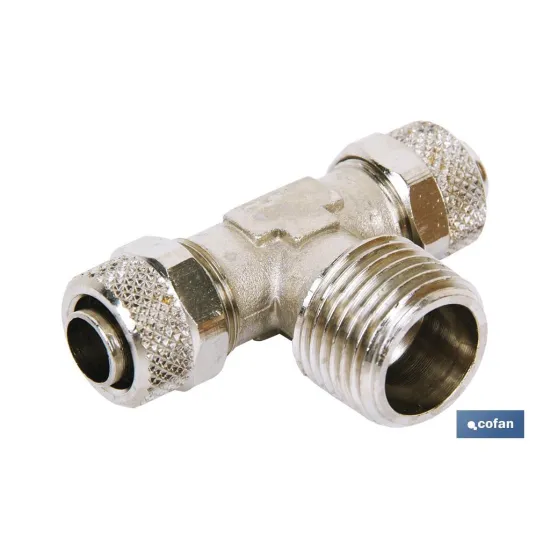 Comprar T CONICA MACHO T12/10 - R1/2 (PACK: Cofan | almacendeferreteriacor.es