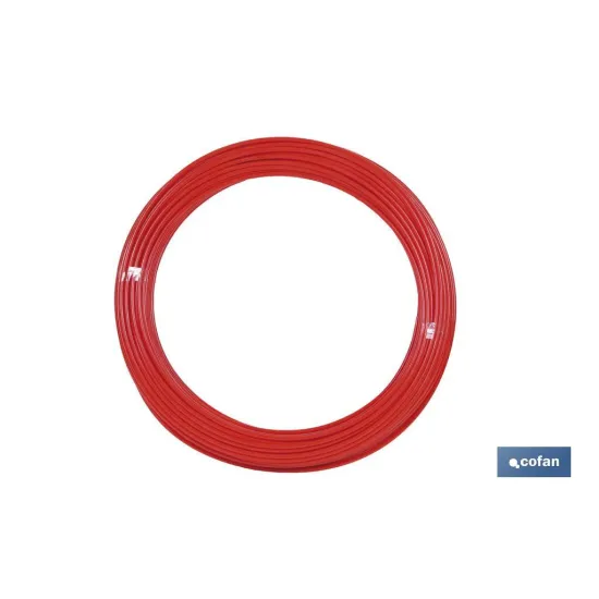 Comprar TUBO POLIAMIDA DIN-73378 ROJO 10X12 Cofan | almacendeferreteriacor.es