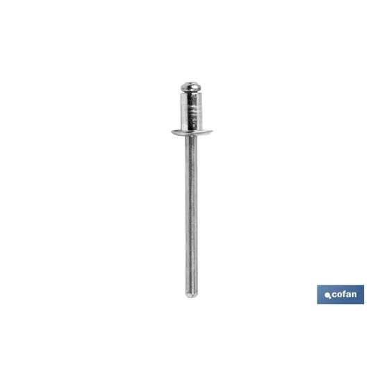 Comprar BL 20 UDS. REMACHE AL 4X8 (PACK: 10 Cofan | almacendeferreteriacor.es