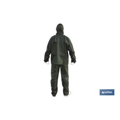 TRAJE AGUA VERDE POLIESTER/PVC TALLA M