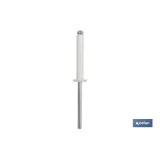 Comprar REMACHE ALUMINIO NORMAL BLANCO 4 X  Cofan | almacendeferreteriacor.es