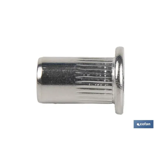 Comprar TUERCAS REMACHABLES RANURADAS ANCHA Cofan | almacendeferreteriacor.es