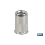 Comprar TUERCAS REMACHABLES RANURADAS CABEZ Cofan | almacendeferreteriacor.es